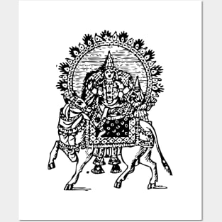 Supreme Being Shiva Indian God Posters and Art